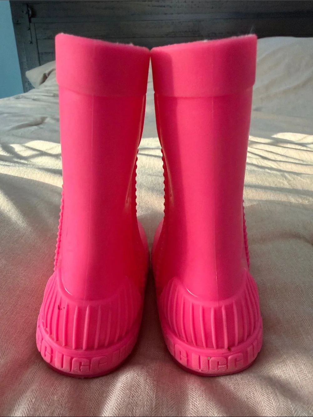 Ugg Kids Pink Rain Boots
